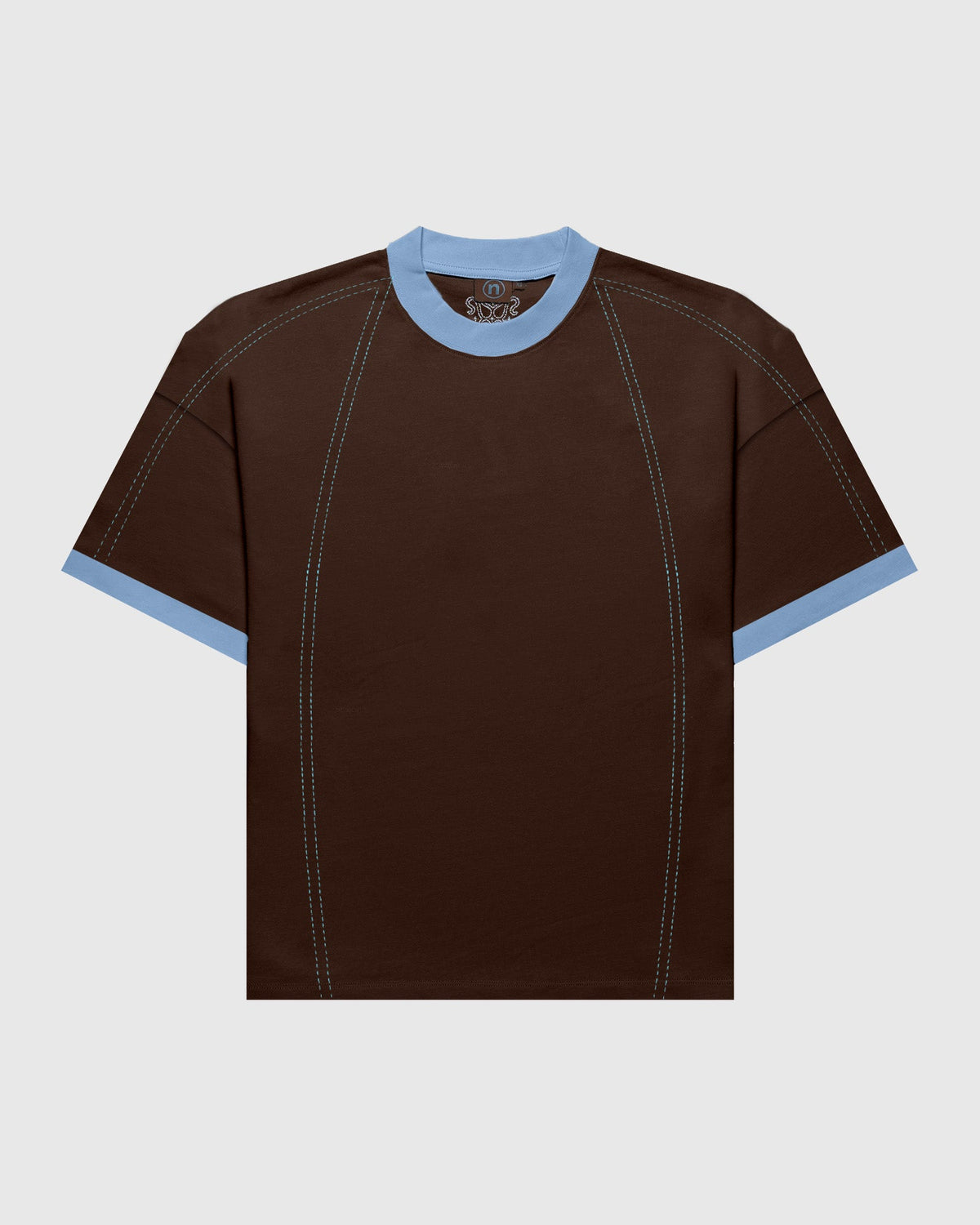 Brown & Blue Set - Tee