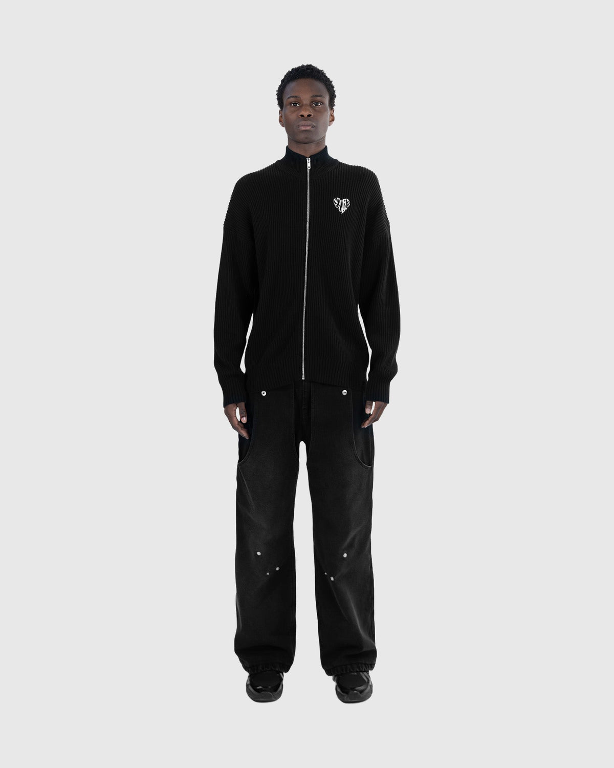 Spectre Knitted Zip