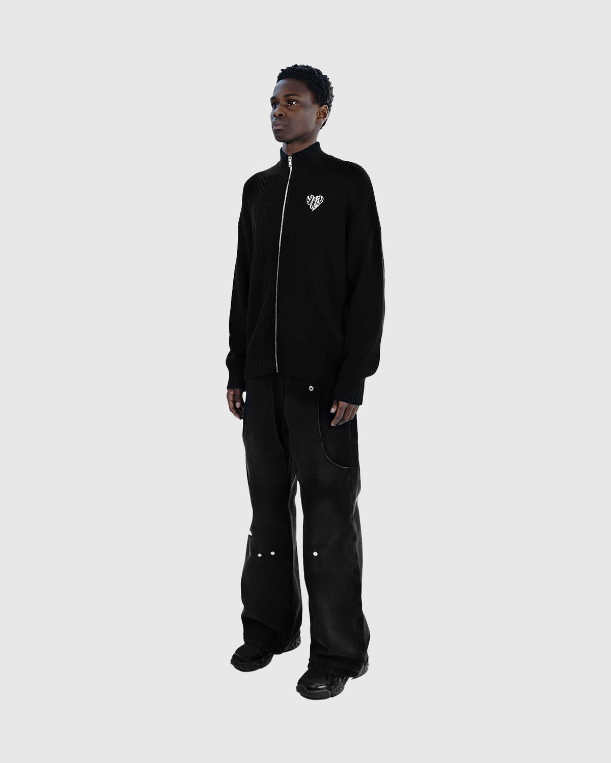 Spectre Knitted Zip