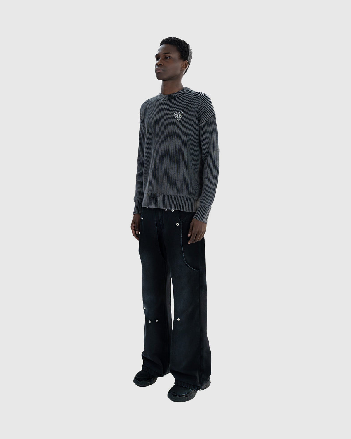 Silver Fade Knit