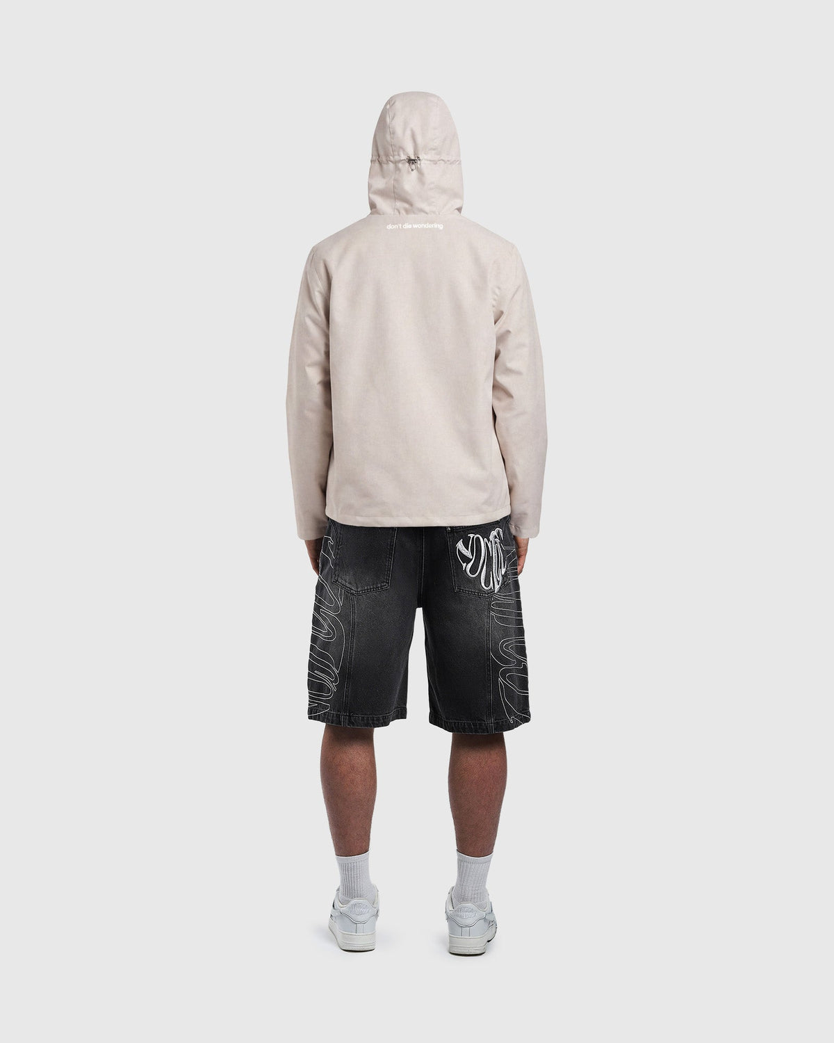 Beige Windbreaker