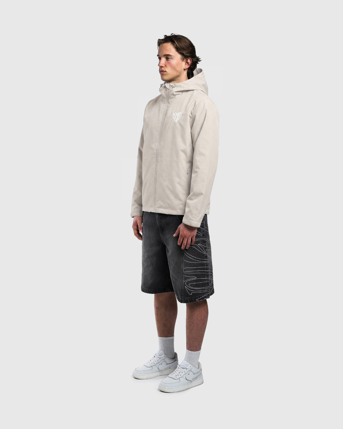 Beige Windbreaker