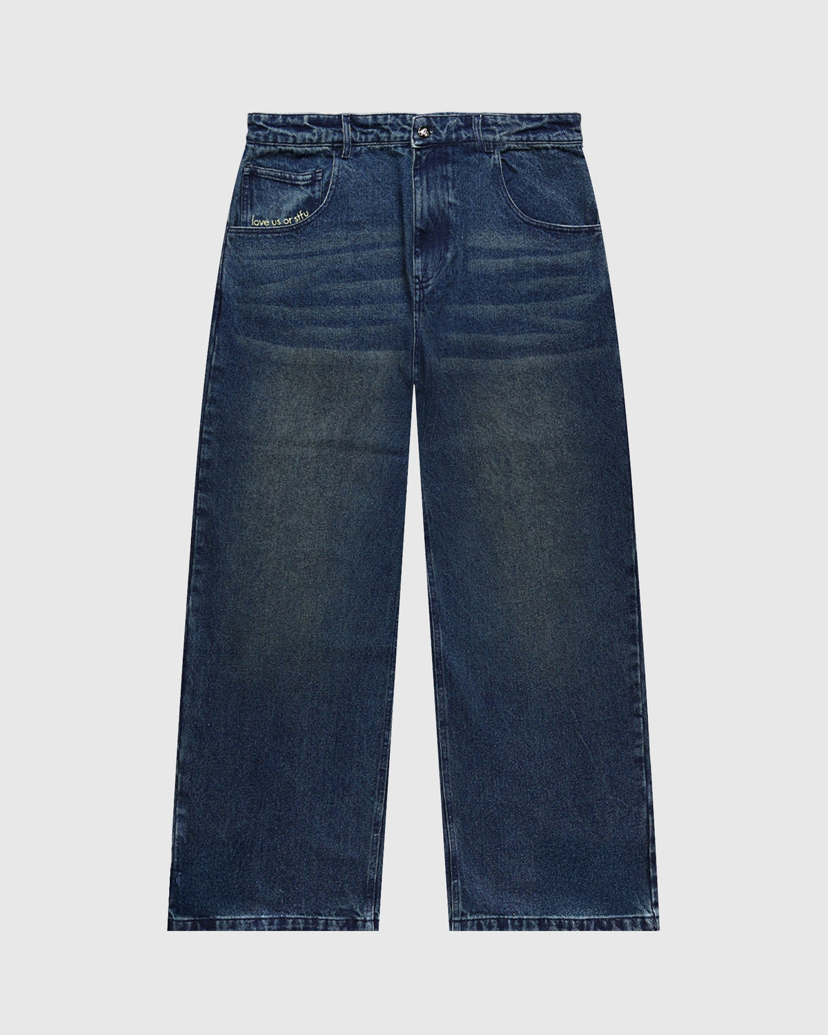 Yellow Fade Jeans